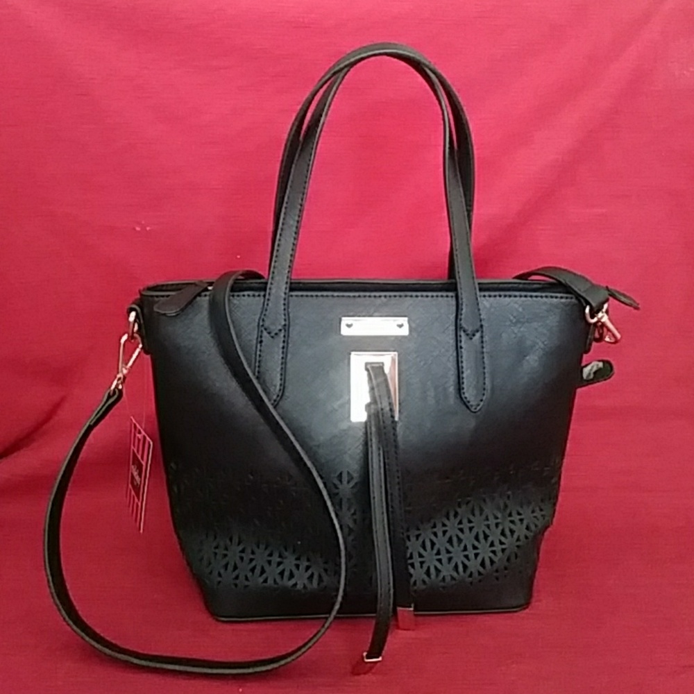 Nicole Lee Laser Cut Crossbody Cross Body Bag